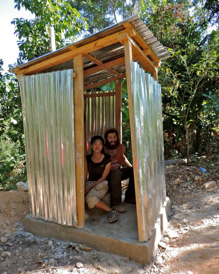 Pathfinders Project: Building latrines in Haiti